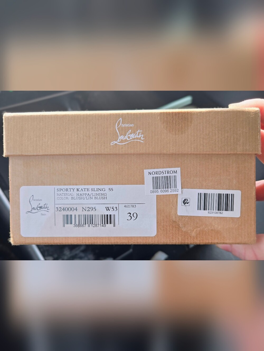 Christian Louboutin Sporty Kate Slingback Heels 39 - Picture 4 of 6